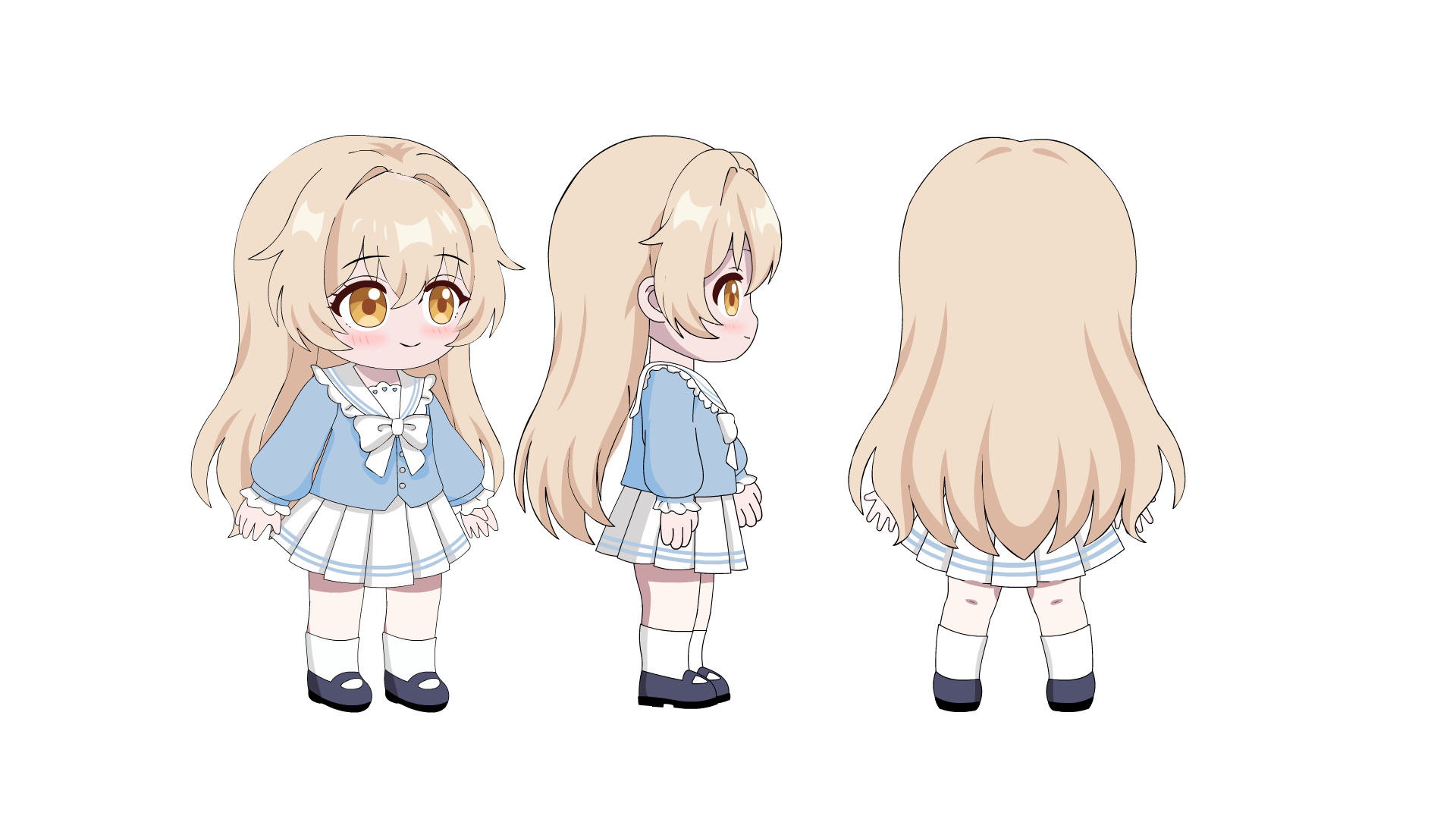 小孩女孩萌娃