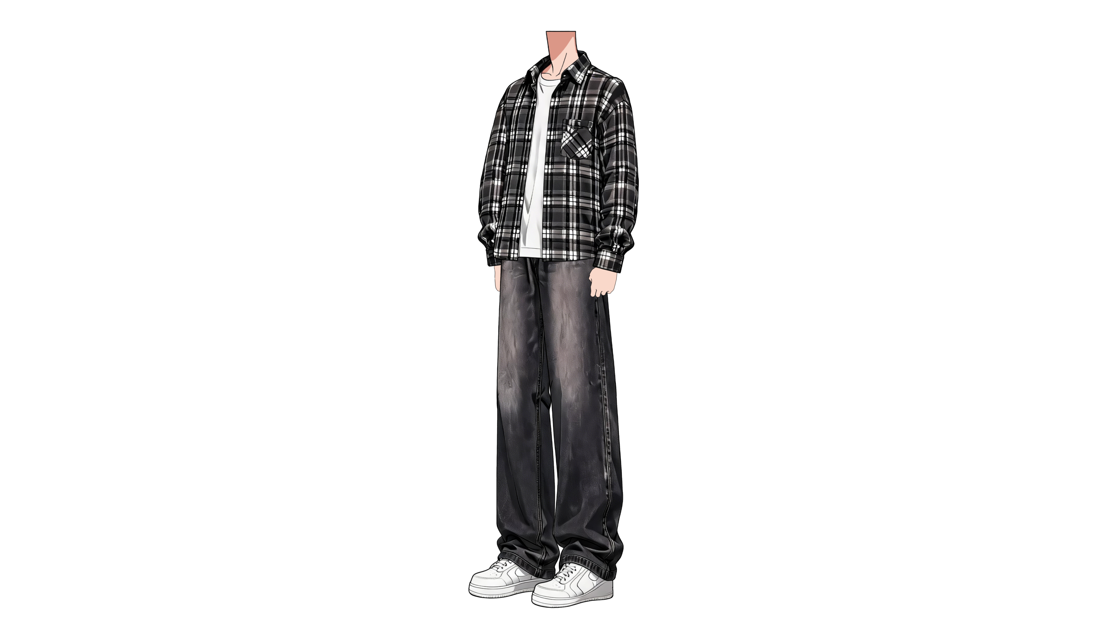 休闲街头少年风男